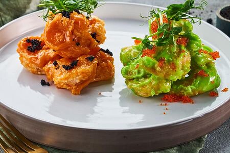 Креветки васаби