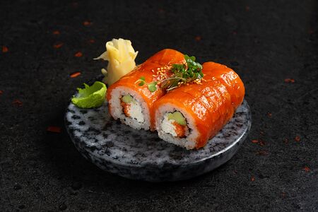 Филадельфия с лососем