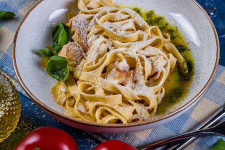 Итальянская паста Карбонара