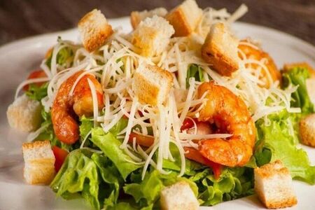 Цезарь с креветками