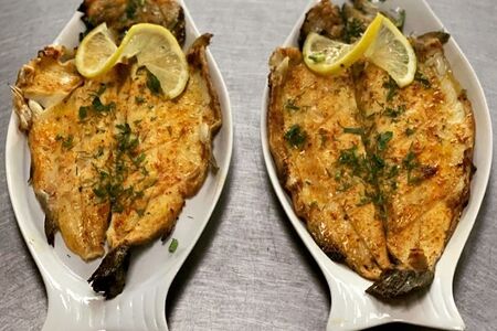 Форель гриль