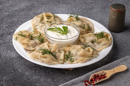 Манты с говядиной