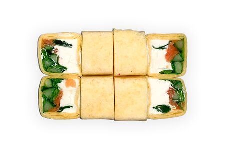 Тортилья с лососем