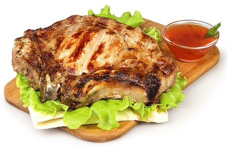 Шашлык из cвинoй корейки