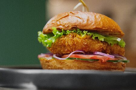 Бургер с курицей