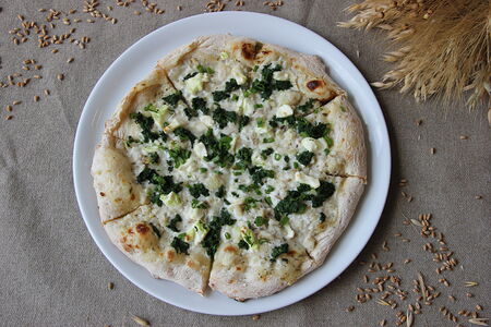 Пицца с рыбой