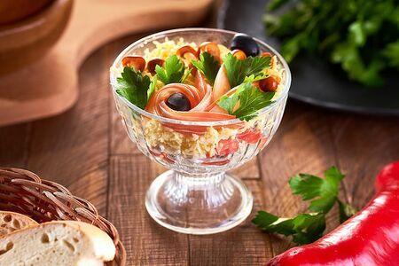 Салат слоеный