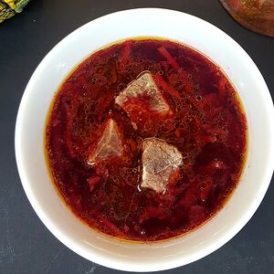 Борщ с говядиной