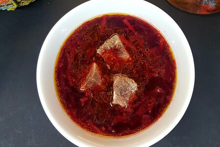 Борщ с говядиной