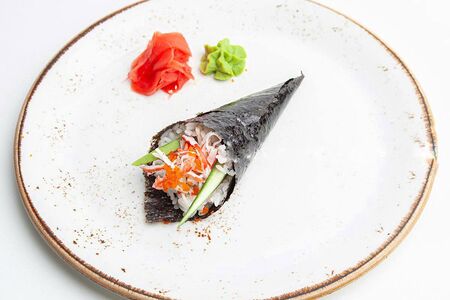 Темаки лосось