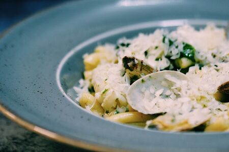 Спагетти с мидиями и вонголе