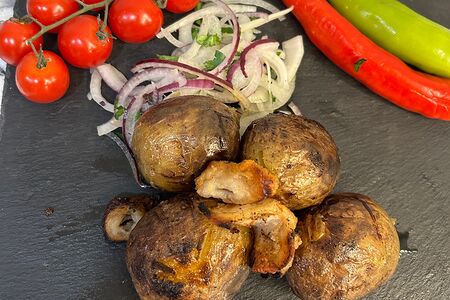 Картофель на мангале