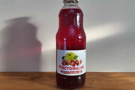 Яблочно-вишневый морс Алонка