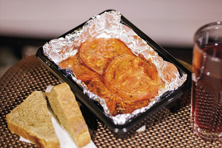 Томаты на углях