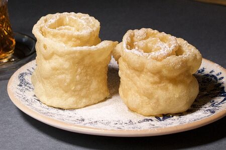 Хворост с медом