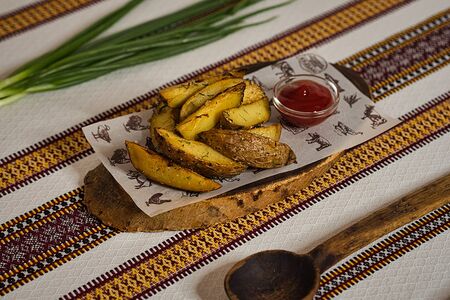 Картофель по-деревенски