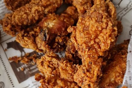 Хрустящие крылья в панировке no spicy