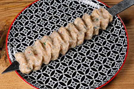 Люля из тигровых креветок