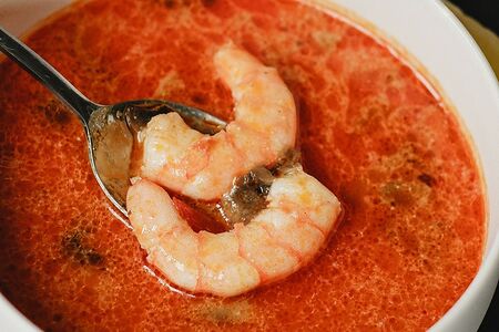 Суп Том ям с морепродуктами