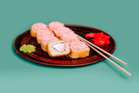 Лава темпура с креветкой