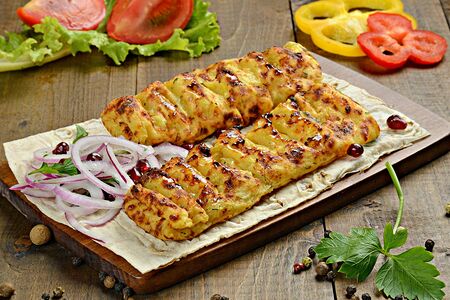 Люля-кебаб из картошки