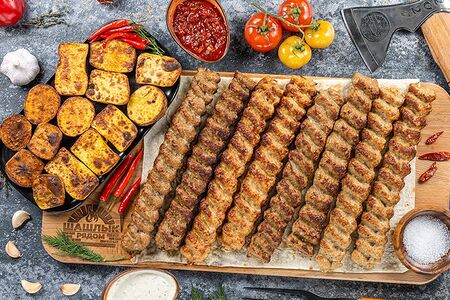 Ассорти из люля-кебабов