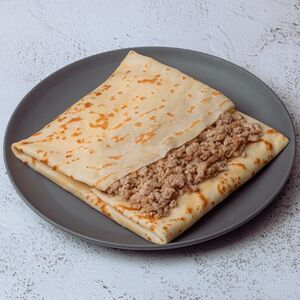 Блин с мясом