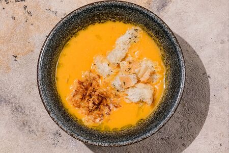 Турецкий крем-суп с чечевицей