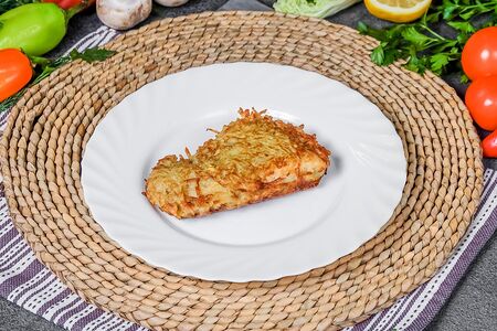 Камбала в картофельной рубашке