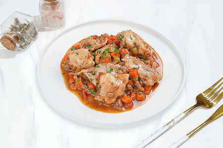 Кролик с овощами 200 г, Доставка