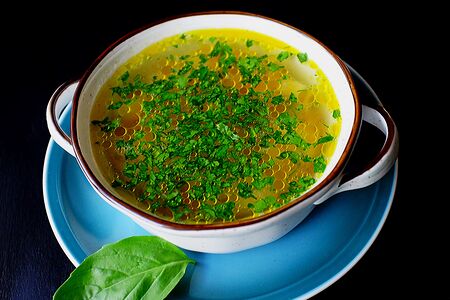 Суп куриный с лапшой