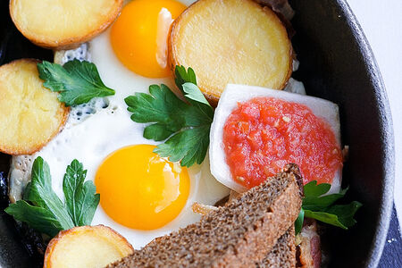 Сельский завтрак