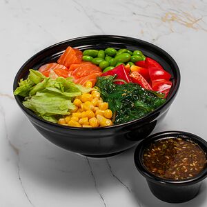 Поке с лососем