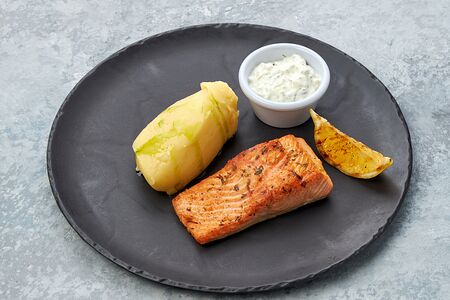 Форель на гриле