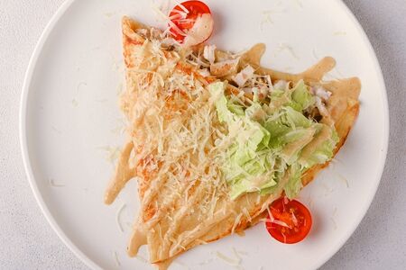 Цезарь с цыплёнком