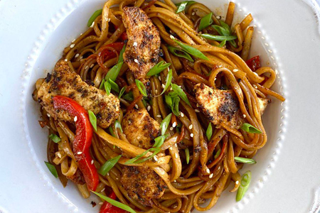 Wok с курицей