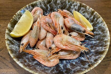 Креветки отварные