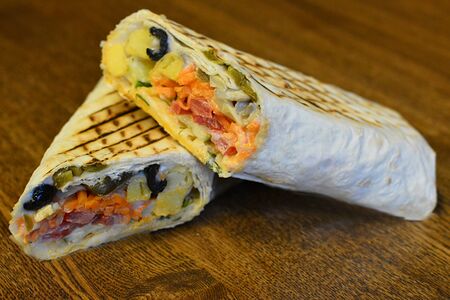 Шаурма вегетарианская