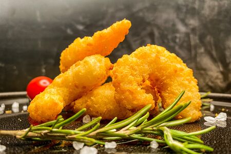 Креветки в панировке