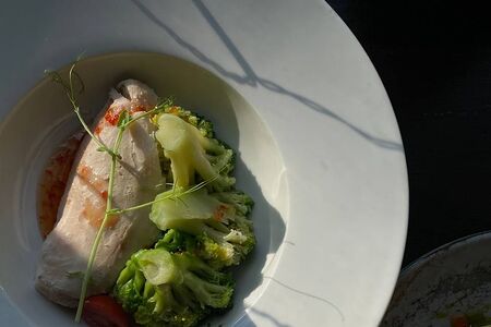 Куриная грудка на пару