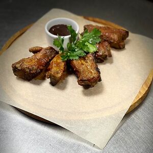 Свиные ребрышки барбекю