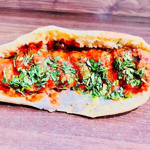 Люля в булочке (говяжий)