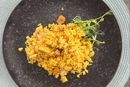 Плов с курицей