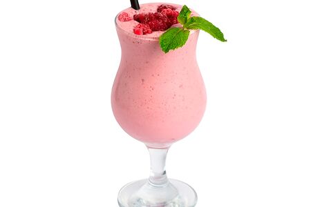 Смузи малина-банан