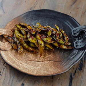 Эдамаме с чили