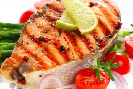 Стейк из семги