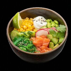 Սաղմոնով պոկե մինի