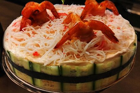 Мясной торт Флагман