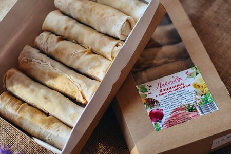 Блинчики с мясом индейки