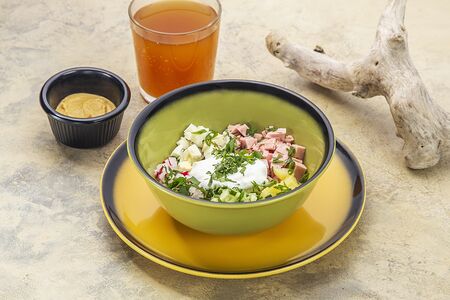 Окрошка на квасе